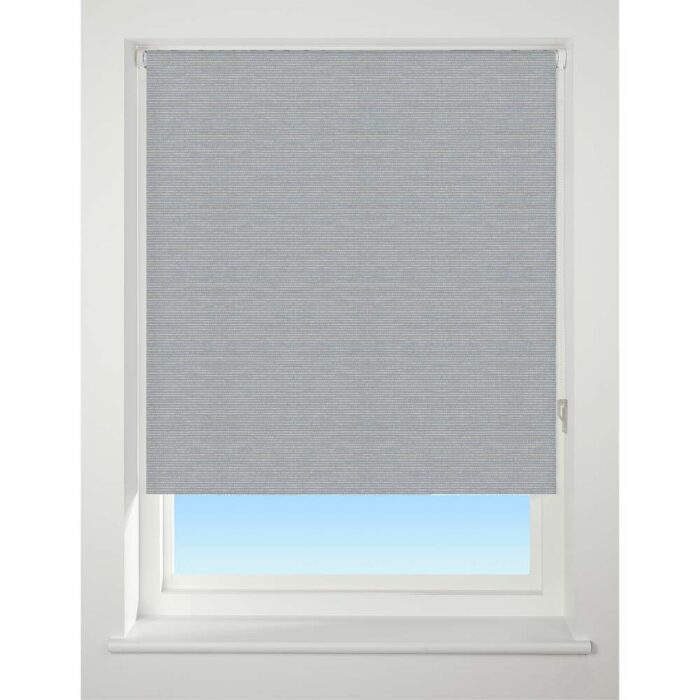 Universal Textured Roller Blind Stripe Grey