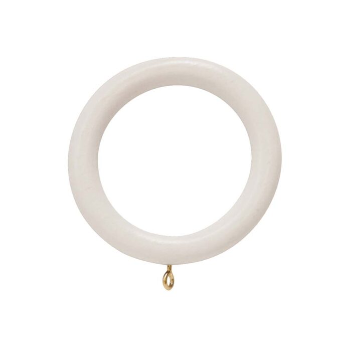 28mm Woodline Curtain Pole in White - Image 3